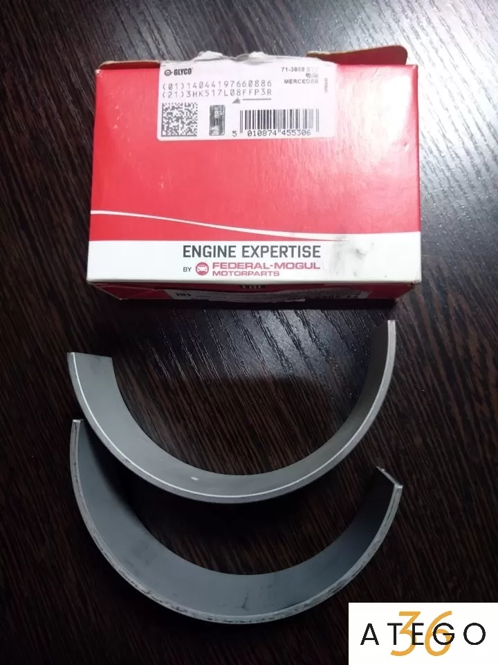 Вкладыши шатунные Мерседес-Бенц Актрос OM502LA