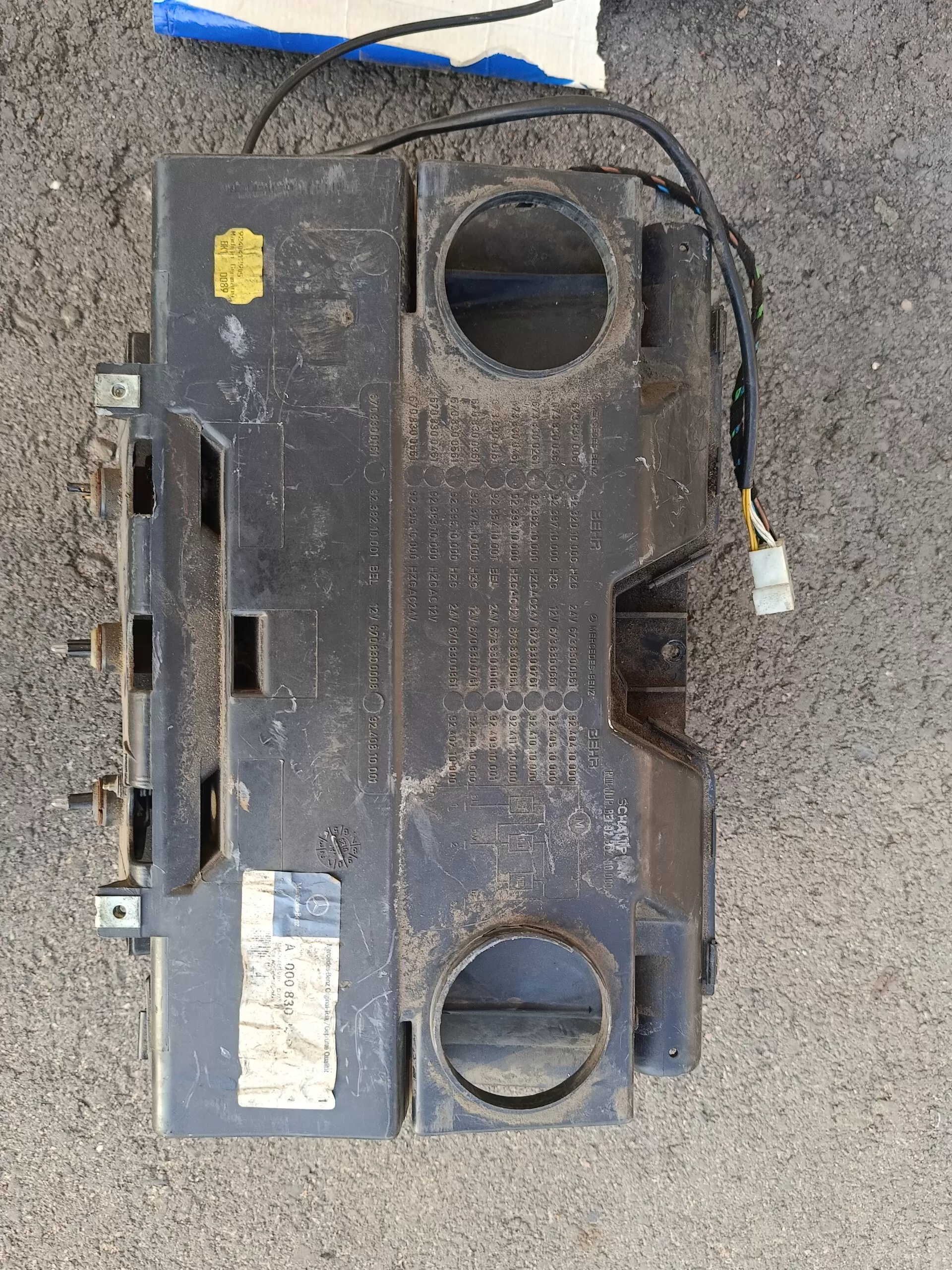 печка салона Mercedes-Benz Vario 612   6708300861