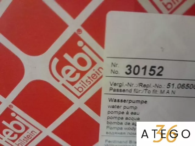 Помпа водяная для двигателя D0824 Febi