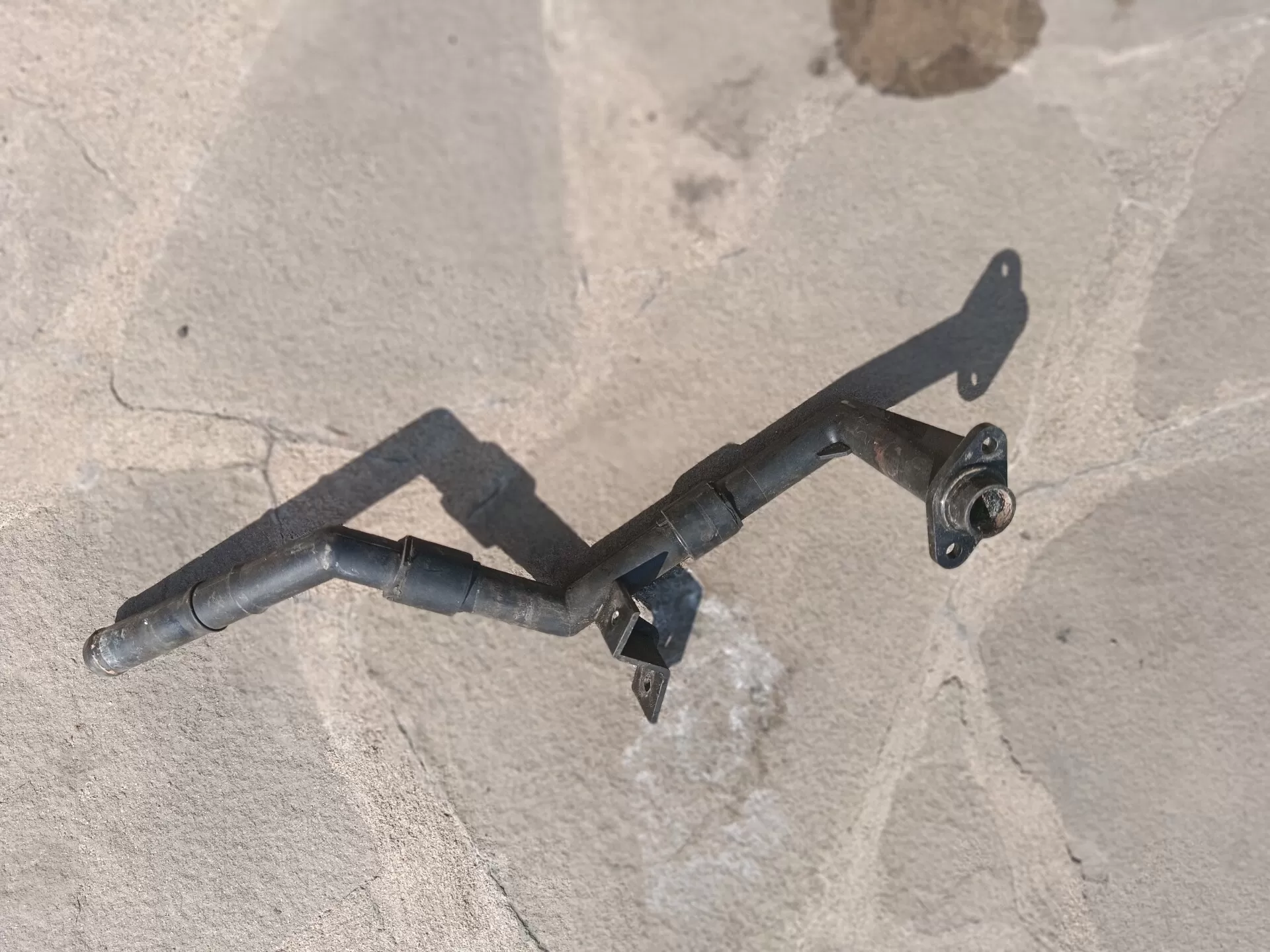 0008312825  Патрубок радиатора печки