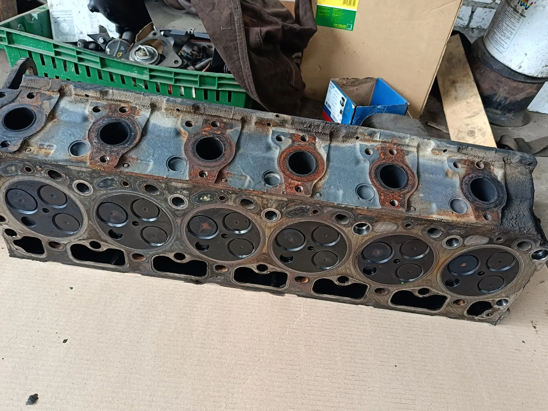 Головка блока цилиндров OM906LA