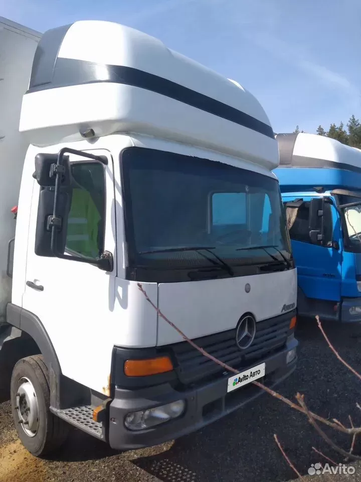 Промтоварный фургон 45 м³ Автобау на Mercedes-Benz Atego, 2002