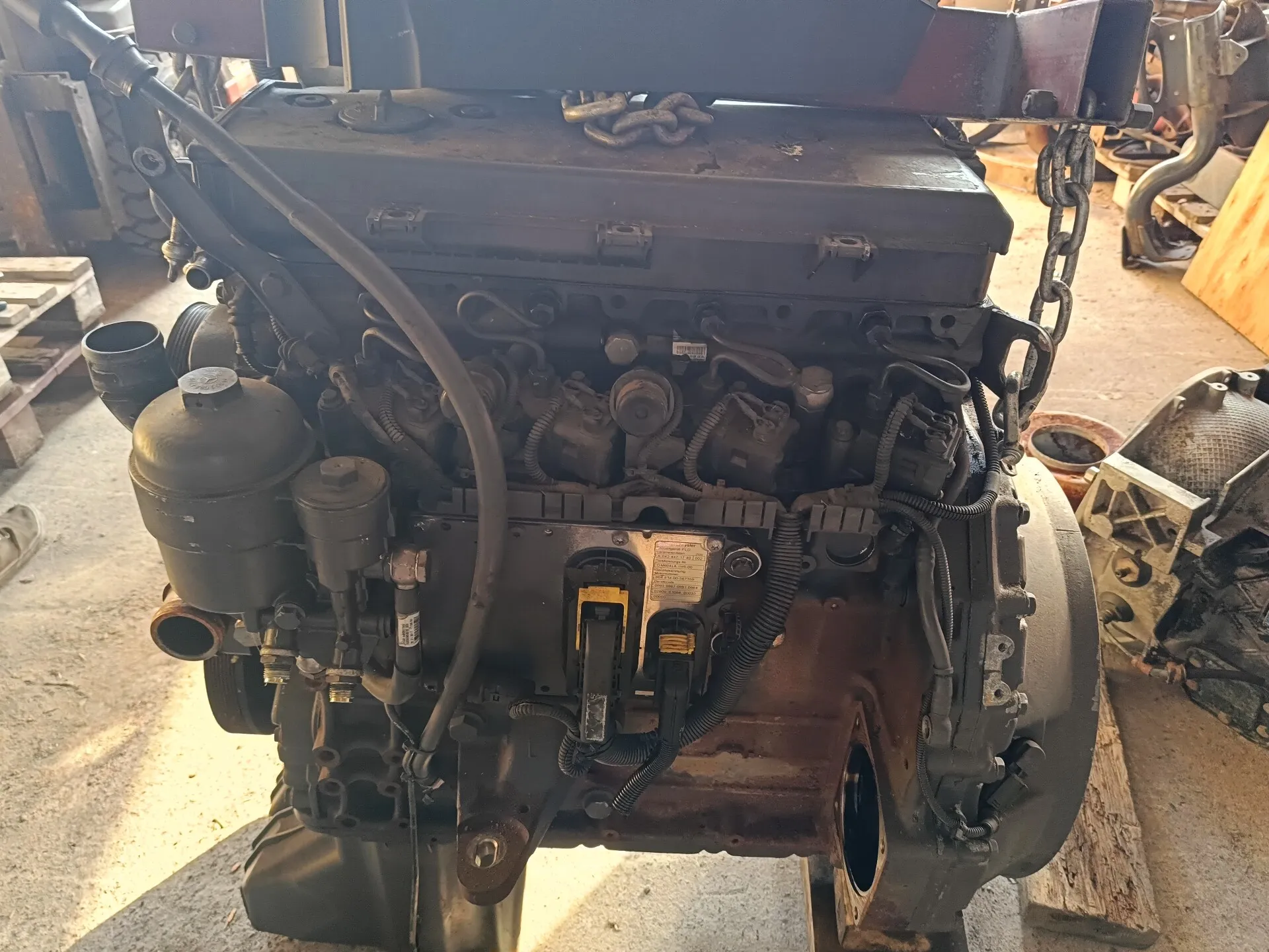 двигатель OM904LA Евро-3 Мерседес-Бенц Варио