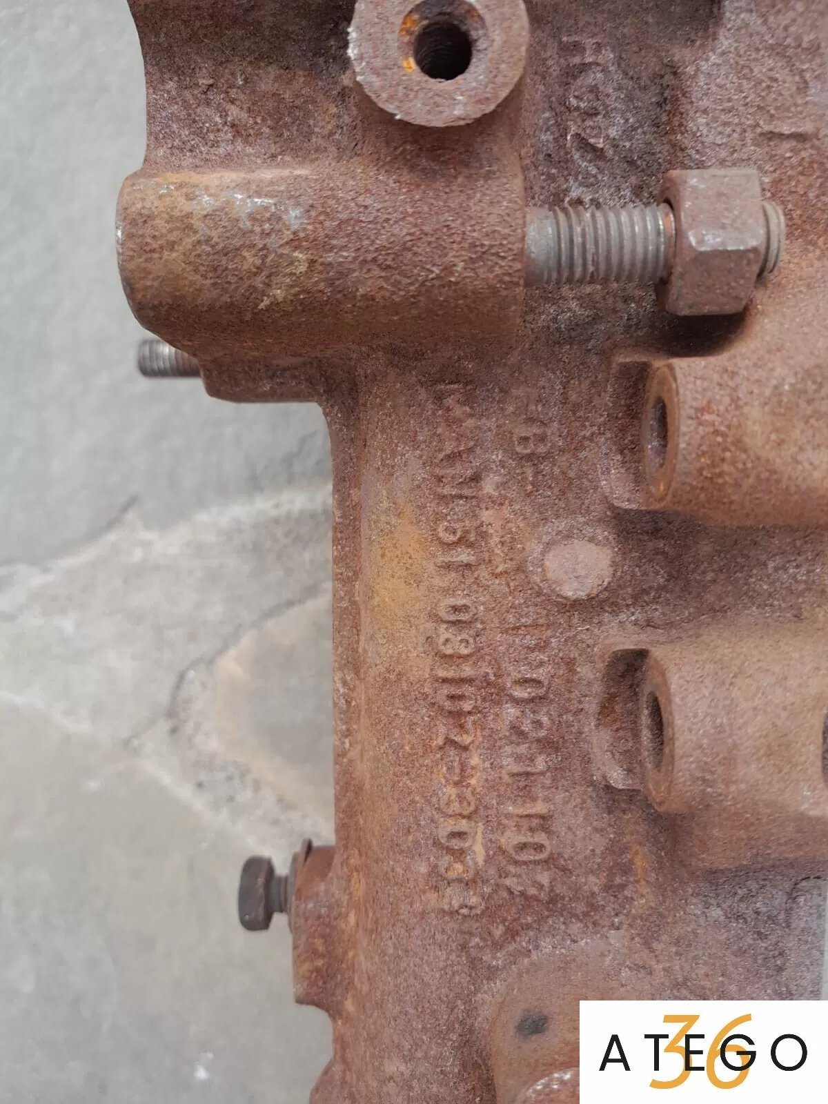 Коллектор выпускной Ман двигатель D0836LF50-56