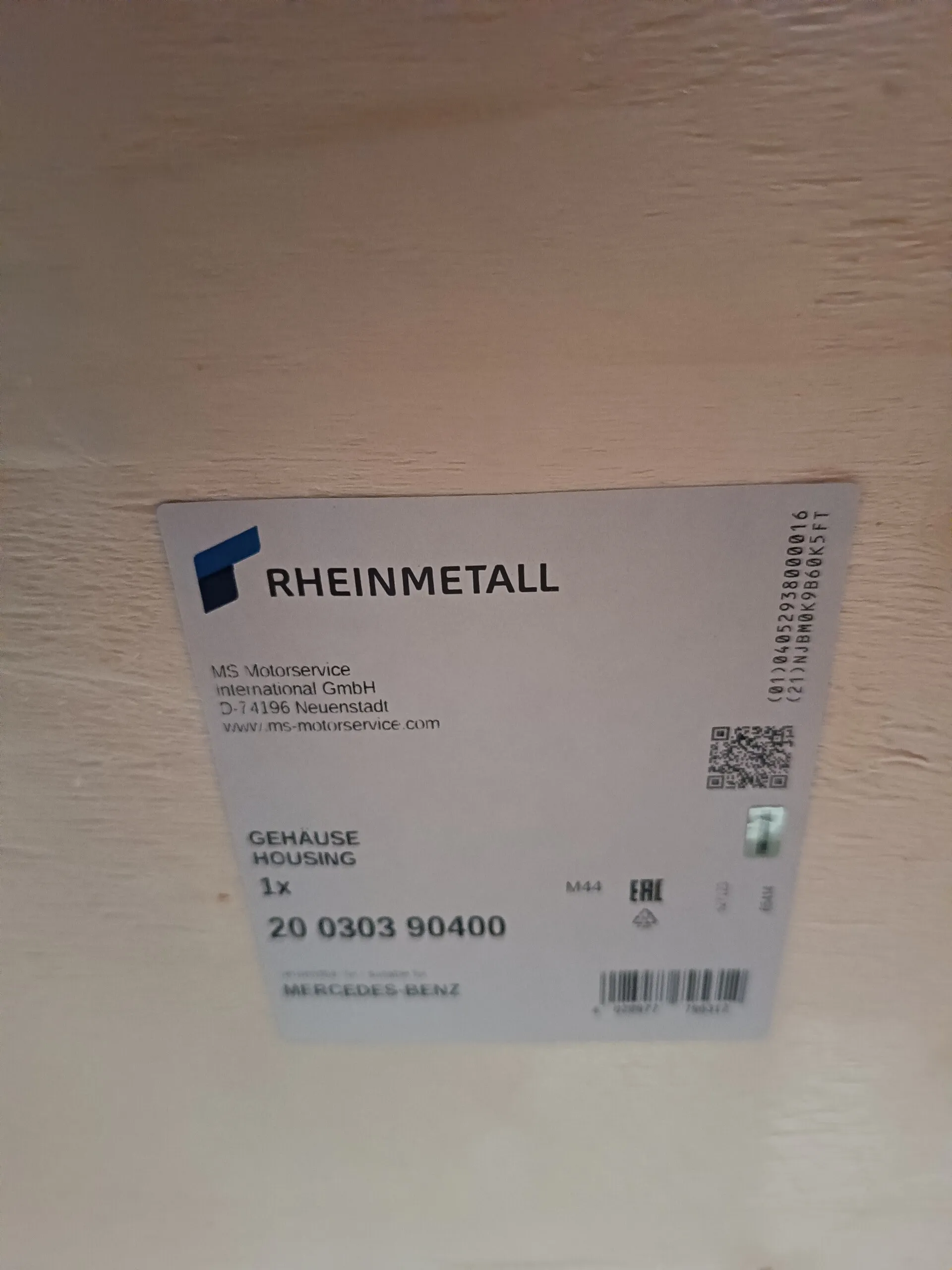 блок цилиндров 20030390400 двигателя OM904LA